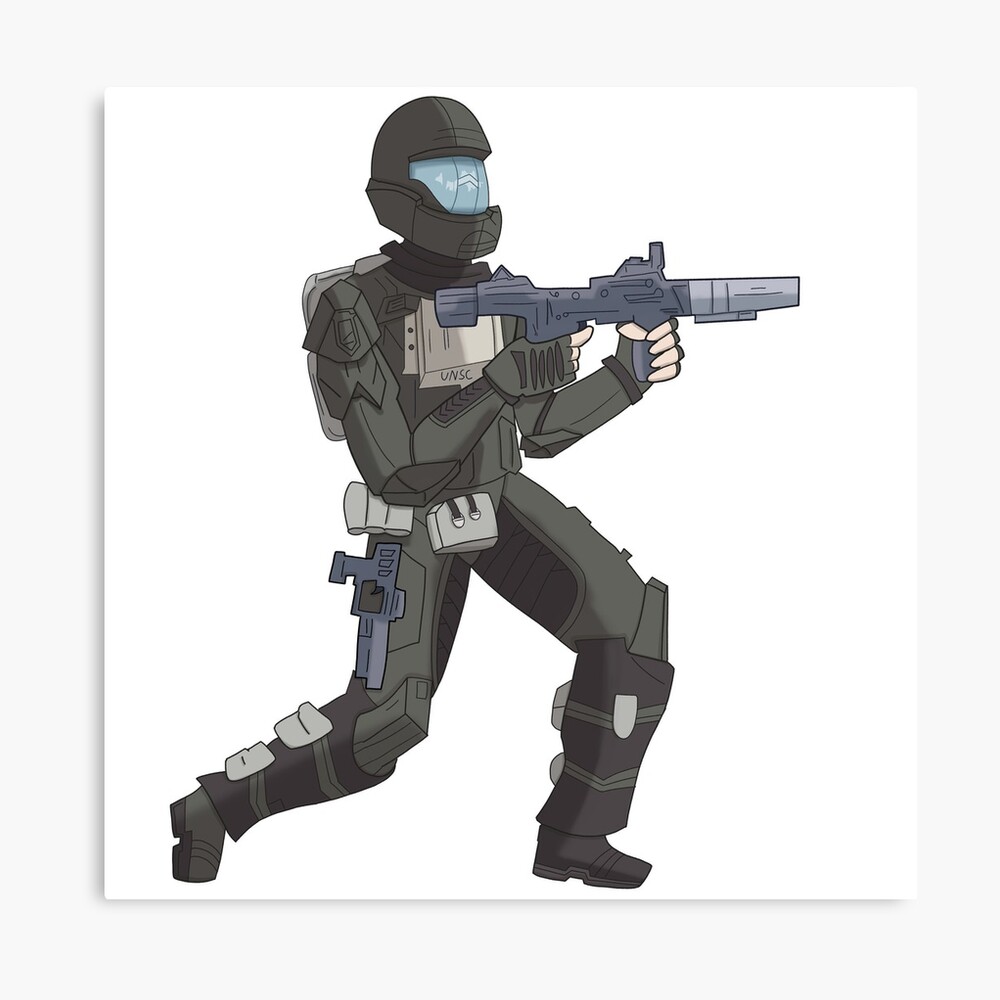 Sticker Design: Halo 3 ODST Rookie 