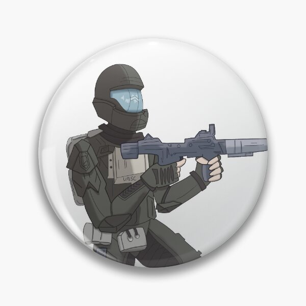 Item preview, Sticker Design: Halo 3 ODST Rookie  designed and sold by inkghidorah.
