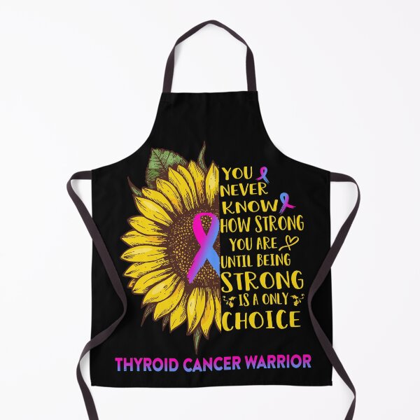 Item preview, Thyroid Cancer Warrior You Never Know How Strong You Are Sunflower Lover Gifts designed and sold by radianen.