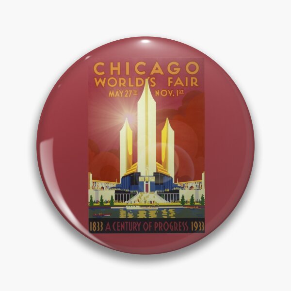 Item preview, Chicago Worlds Fair 1933 - Worlds Fair Nostalgic Ad designed and sold by molamode.