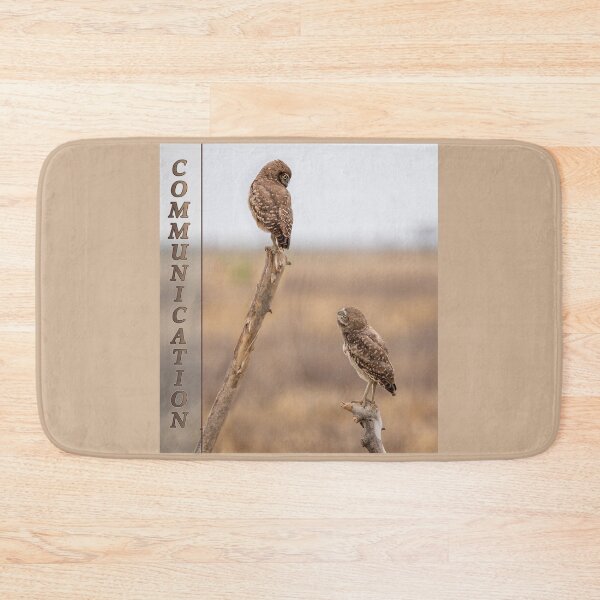 Item preview, Two Burrowing Owls Communicating designed and sold by CarolM.