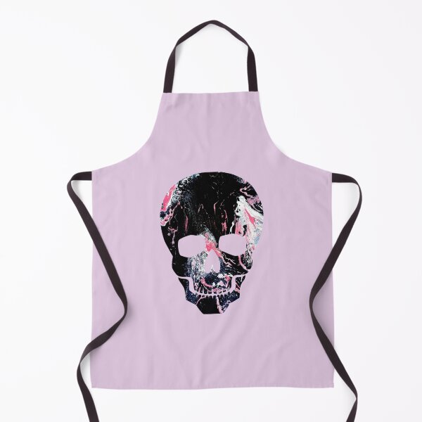 Item preview, Liquid dark dreams drifting apart abstract skull designed and sold by TitaCris.