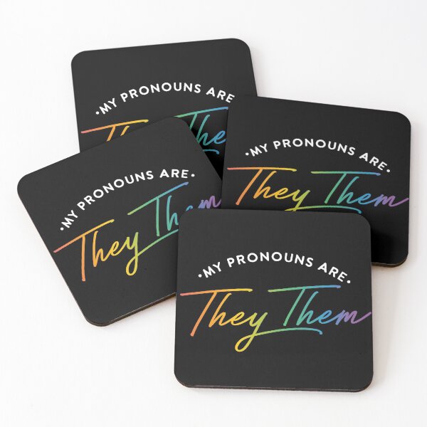Item preview, My Pronouns Are They/Them designed and sold by kindiscoolstore.