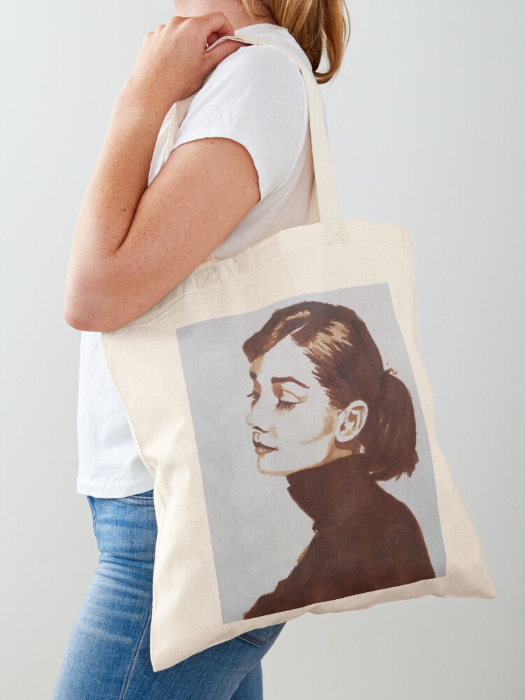 Audrey Hepburn Wall Art, Poster Tote Bag by Star
