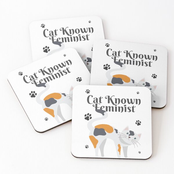 Item preview, Cat Know Feminist -cute funny cat tee Essential designed and sold by lordvale.