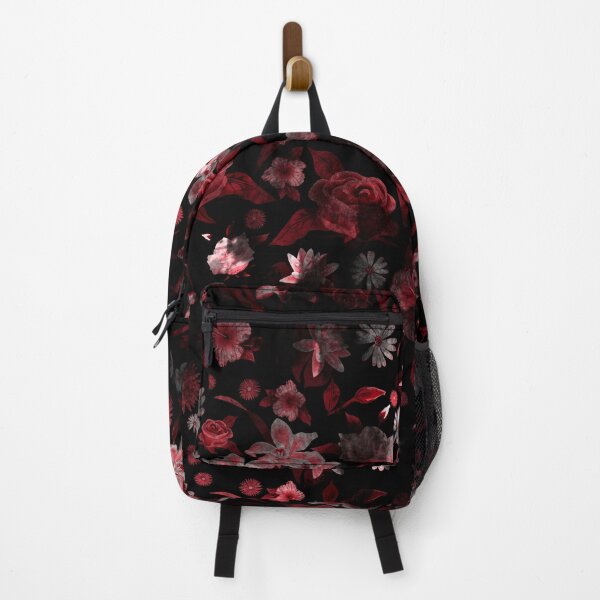 Item preview, Red Rustic grunge floral pattern designed and sold by BLMcreations.