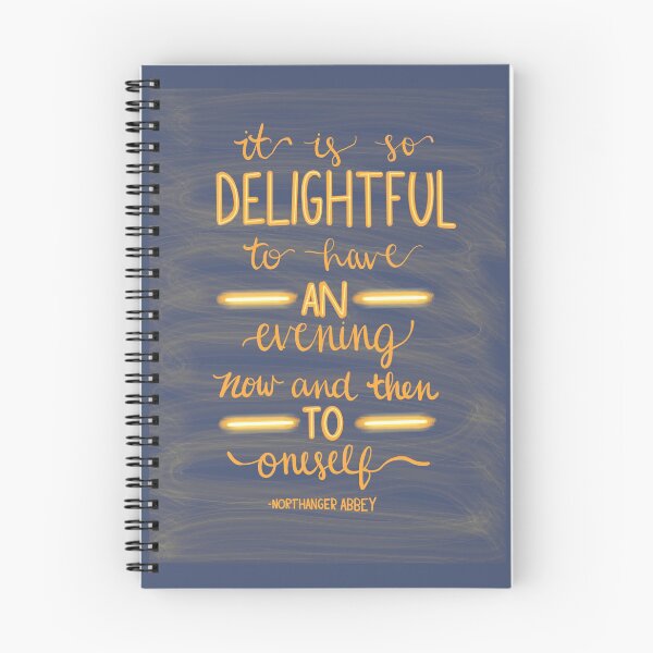 Item preview, Northanger Abbey Quote designed and sold by ecdeguire.