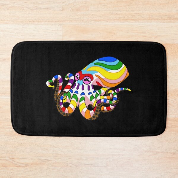Item preview, Progress Pride Rainbow Octopus designed and sold by aevios.