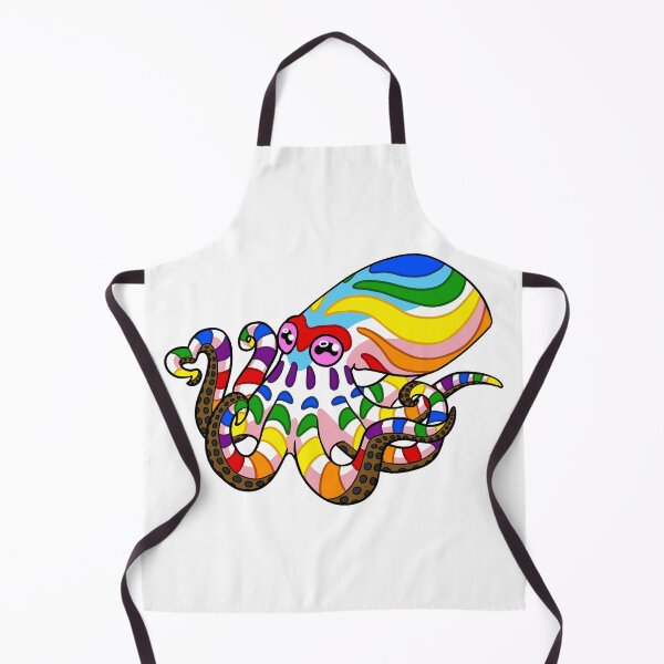 Item preview, Progress Pride Rainbow Octopus designed and sold by aevios.