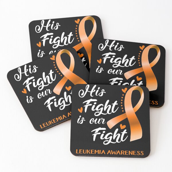 Item preview, His Fight Is Our Fight Leukemia Awareness designed and sold by hvoid41.