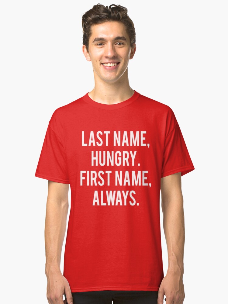 Last name Hungry by akirathoms