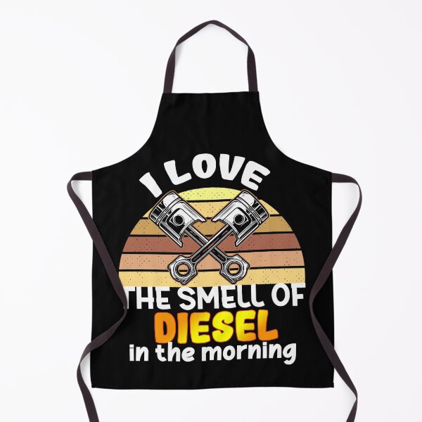 Aperçu de l'œuvre J'aime l'odeur du diesel le matin Amoureux des mécaniciens créée et vendue par Nzgiftsandmore.