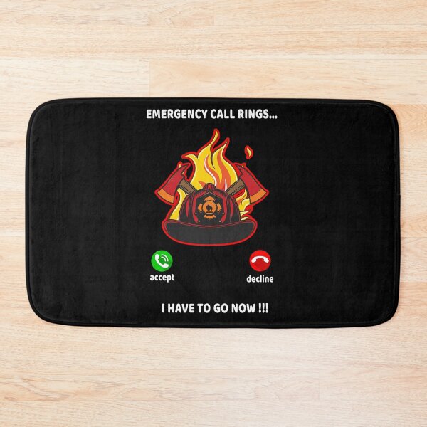 Item preview, Firefighters First Work Then The Phone designed and sold by DELMEO.
