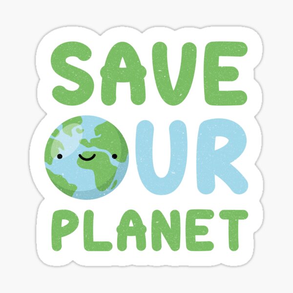 Artikel-Vorschau von Rettet unseren Planeten, designt und verkauft von Nikamii.