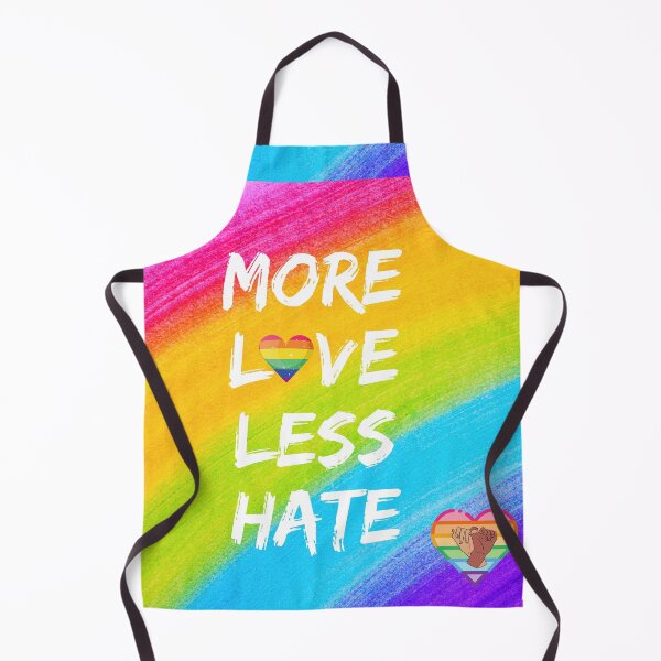 Item preview, MORE LOVE LESS HATE (Rainbow) designed and sold by NATHYSCREATION.