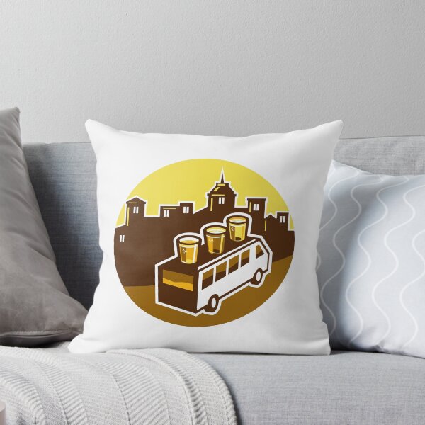 Item preview, Beer Flight Glass On Van Buildings Circle Retro designed and sold by patrimonio.