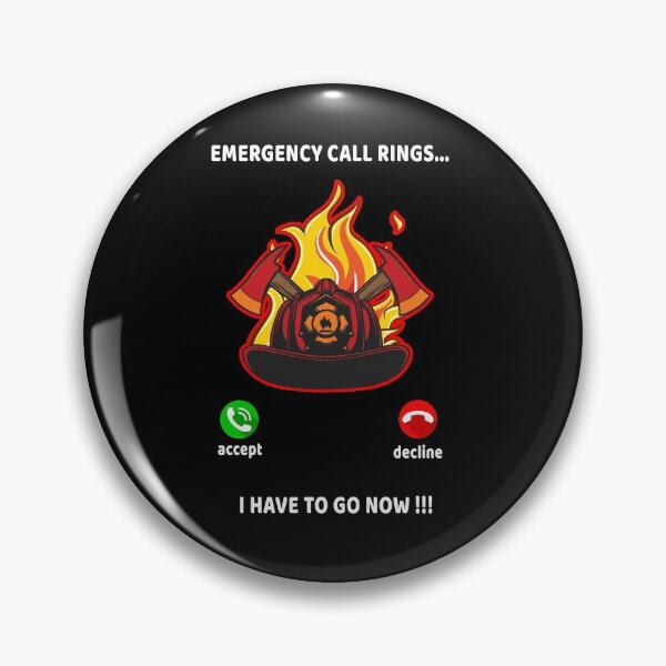 Item preview, Firefighters First Work Then The Phone designed and sold by DELMEO.