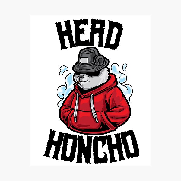 Aperçu de l'œuvre Chef Honcho Gangster Panda créée et vendue par STICKERSAUCE.