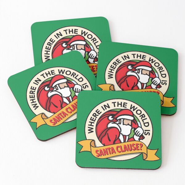 Item preview, Where in the World is Santa Clause? (Green) designed and sold by Justin Ellis.