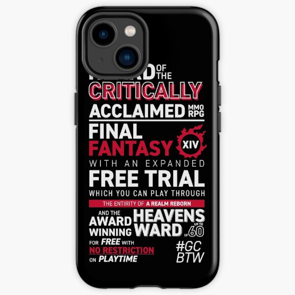 Tolle Community übrigens GCBTW Promo | MMO FF14 FFXIV iPhone Robuste Hülle