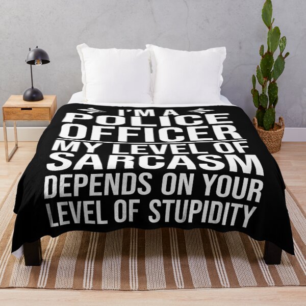 Item preview, police officer saying funny police officer gift designed and sold by alaechamlal.