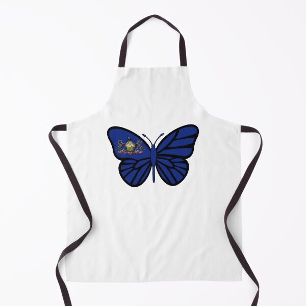 Item preview, State of Pennsylvania Flag Butterfly On White designed and sold by Gsallicat.