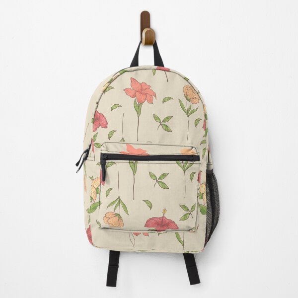 Item preview, Hand Drawn Seamless Pattern Beautiful Tropical Flowers designed and sold by roocky.