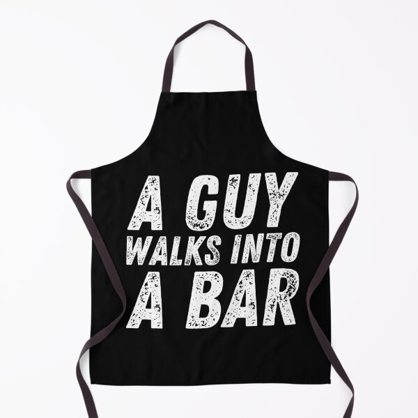 Item preview, A Guy Walks Into A Bar designed and sold by StarByAsem.