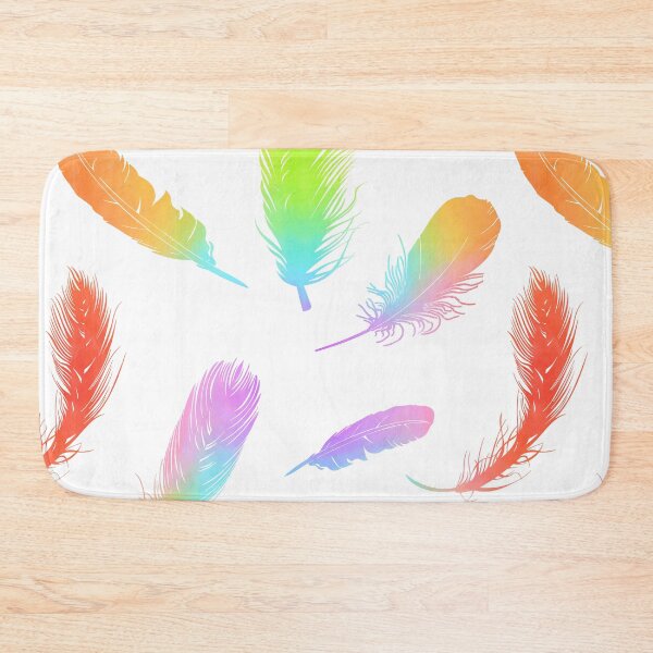 Item preview, Pastel Rainbow Feathers designed and sold by FaithAndForest.