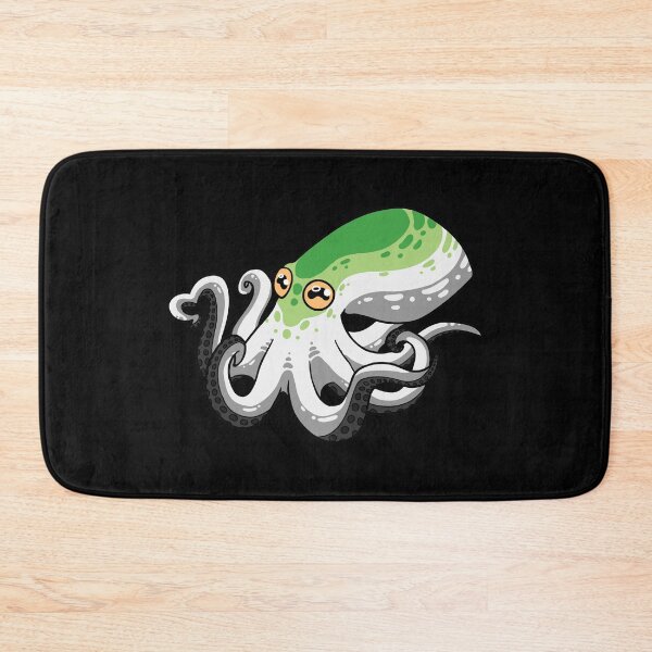 Item preview, Aromantic Pride Octopus designed and sold by aevios.