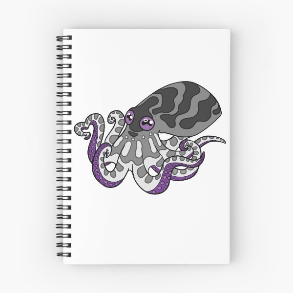 Item preview, Asexual Pride Octopus designed and sold by aevios.