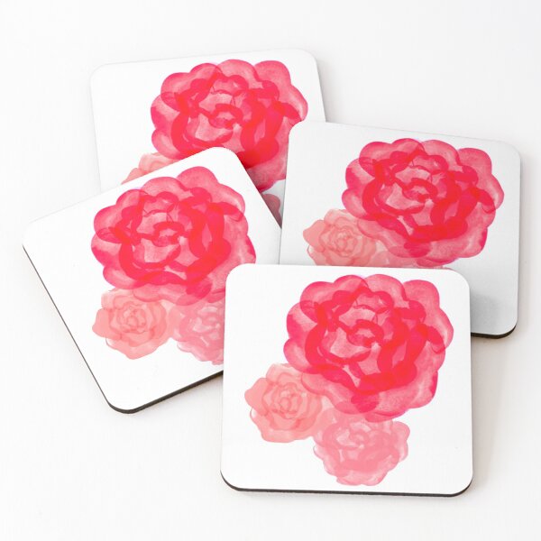 Item preview, Pink Watercolor Flowers designed and sold by francoiskiley.