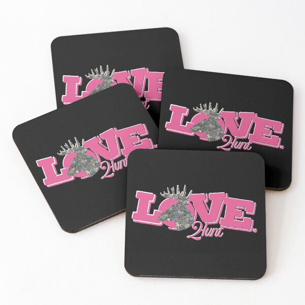 Item preview, Love2Hunt Hot Pink Camo Buck Head Design designed and sold by LifeCrush.