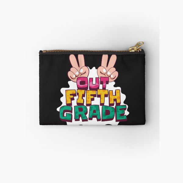 Item preview, Peace Out Fifth Grade shirt designed and sold by SukanyaShop.