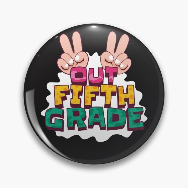 Item preview, Peace Out Fifth Grade shirt designed and sold by SukanyaShop.