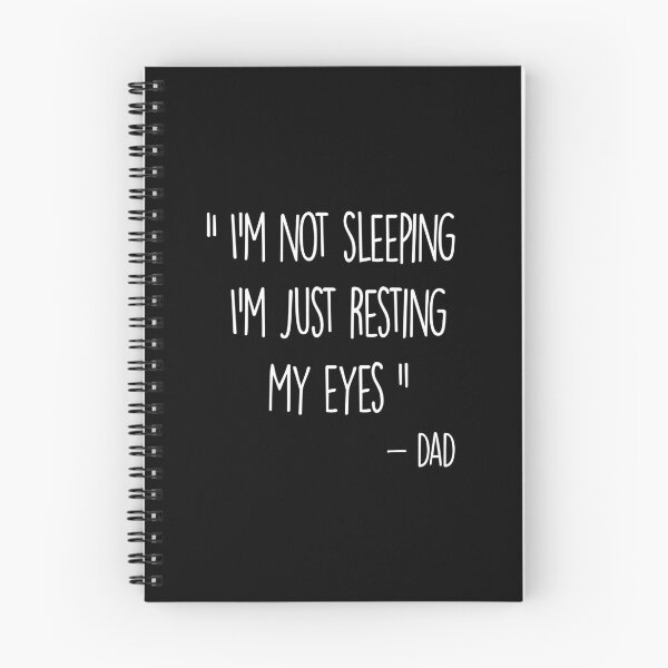 Item preview, I'm not Sleeping I'm Just Resting My Eyes, father's day designed and sold by AmalGr.