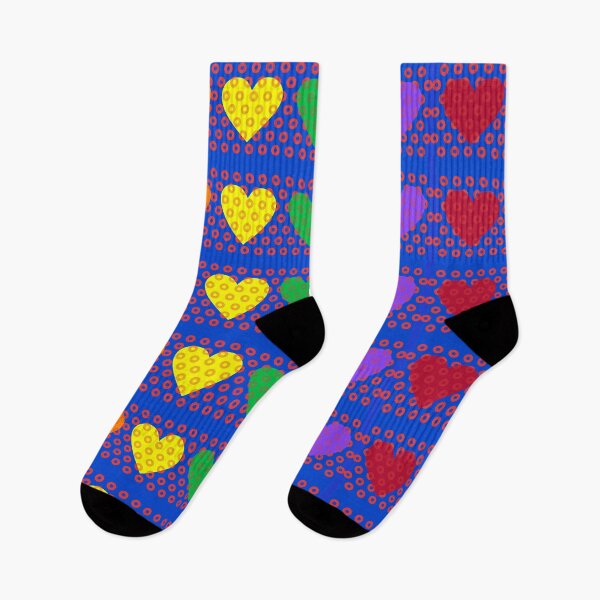Item preview, Phish Donuts with Rainbow Pride Hearts designed and sold by Normandie Rainwater.