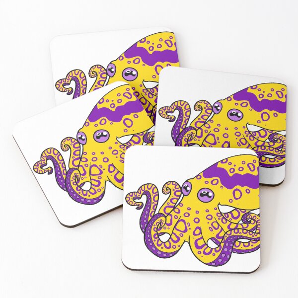 Item preview, Intersex Pride Octopus designed and sold by aevios.