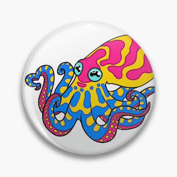 Item preview, Pan Pride Octopus designed and sold by aevios.
