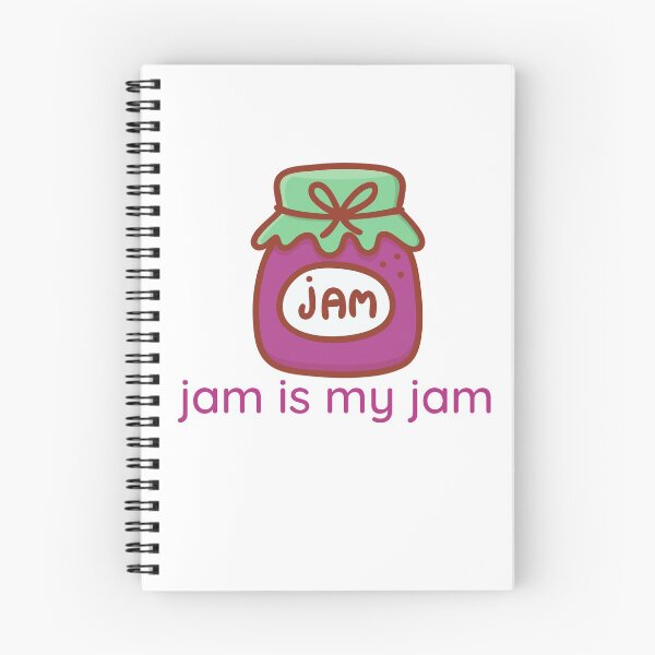Item preview, jam is my jam  designed and sold by TheWaterBirds.