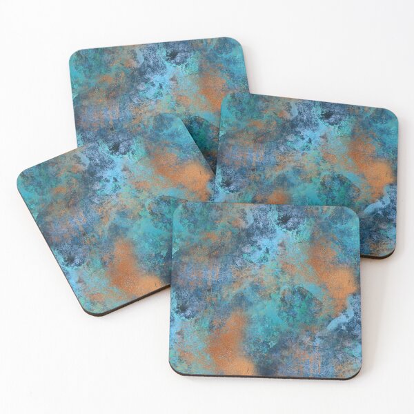 Item preview, Patina Copper Distressed  designed and sold by ColorFlowArt.