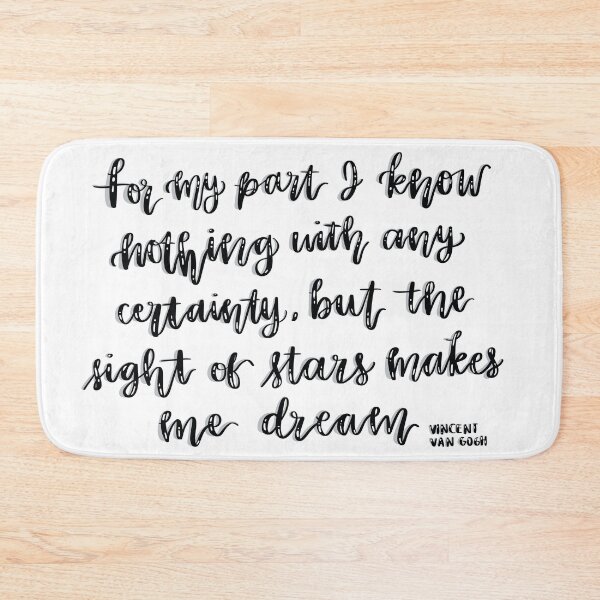 Item preview, Van Gogh Quote designed and sold by lunaleicrafts.