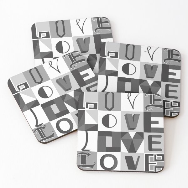 Item preview, Spread Love: Black and White designed and sold by alexisrg.
