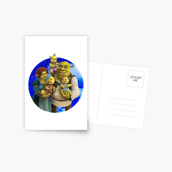 confused shrek Postcard for Sale by Alexis m