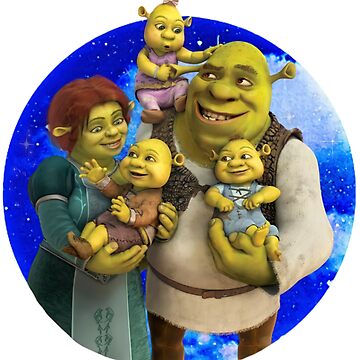 Shrek and family iPad Case & Skin for Sale by shining-art