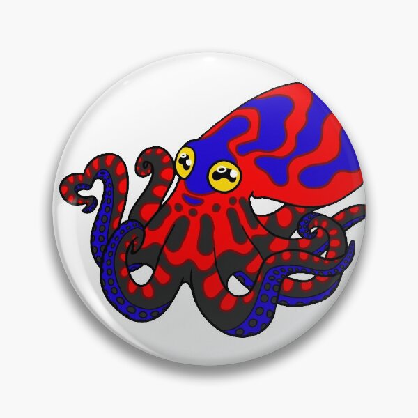Aperçu de l'œuvre Polyam Pride Octopus (reduced eyestrain) créée et vendue par aevios.