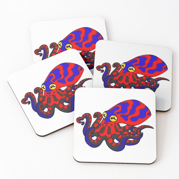 Artikelvorschau, Polyam Pride Octopus (reduced eyestrain) entworfen und verkauft von aevios.