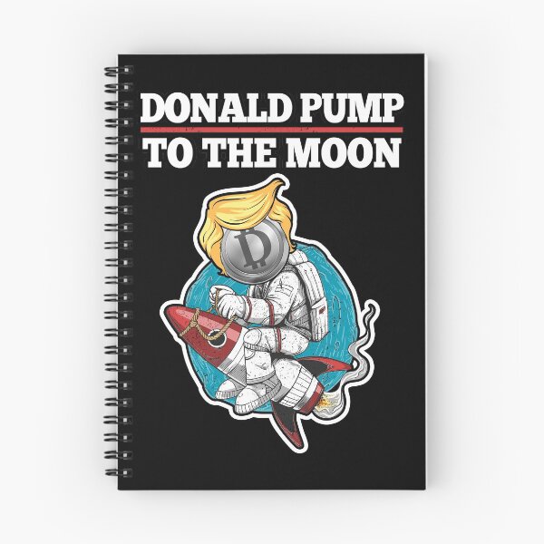 Artikelvorschau, Donald Pump to the Moon Meme Coin entworfen und verkauft von LeGND.