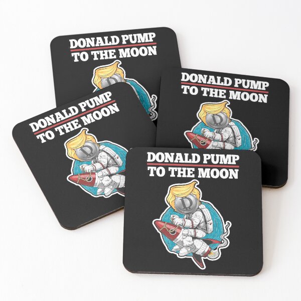 Item preview, Donald Pump to the Moon Meme Coin designed and sold by LeGND.