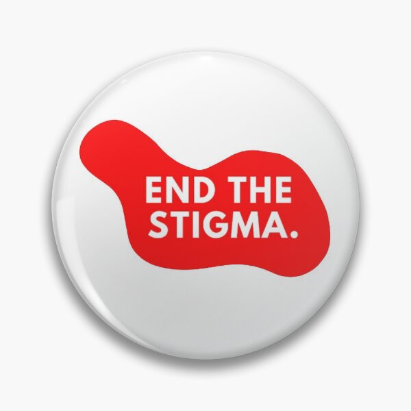 Item preview, End the Stigma Leaked Splatter designed and sold by Bleed Shamelessly.
